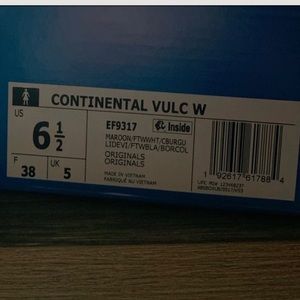 Adidas Continental Vulc Shoes